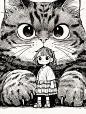 涂鸦大猫咪