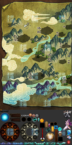一根卷毛采集到地图