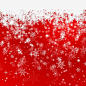雪花红色的圣诞背景矢量图 白色的背景 矢量图 红色背景 背景 背景虚化 节日快乐 节日灯 雪花 元素 免抠png 设计图片 免费下载 页面网页 平面电商 创意素材