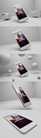 New FREE iPhone 6 PSD Playful Mockup Download free here: http://freegoodiesfordesigners.blogspot.se/2014/11/free-iphone-6-plus-playful-psd-mockups.html: 