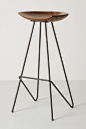 Perch Barstool  -  anthropologie.com我们应该得到一个稍小的餐桌和一个酒吧区