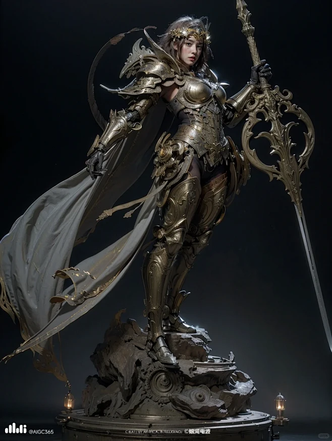 中世纪女剑士