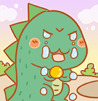 小恐龙可爱QQ表情包下载_葡萄家园素材网