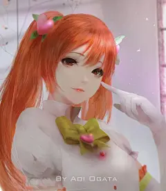 P站画师Aoi Ogata的插画作品，精致的画风有点偏暗黑系又小清新的风格 好看~