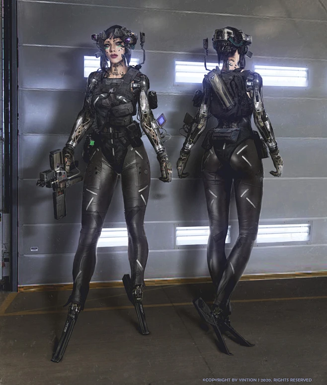 female assasin-花瓣网
