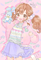 manamoko wallpaper 墻紙