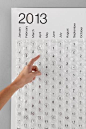 2013 Bubblewrap Calendar.  This is so cool! She is even pointing at my little sisters birthday April 2.  ;)