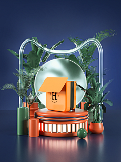 原来是阿凡采集到C4D/渲染/场景搭建