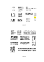 9 组文字组编排参考，时间信息、标题文本、地址编排都可以看看哦~