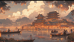 KINKIWOO采集到古风背景图