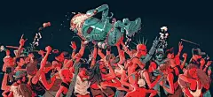 插画大师带你体验一把经典复古风 | Juan Esteban Rodríguez作品赏析