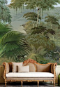 better decorating bible floral palm tree wallpaper wall mural