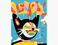 Follow Spunky (training diaries) Woodblock printing