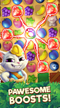  Tropicats: Build, Decorate & Play Match 3 Paradise - 屏幕截图 