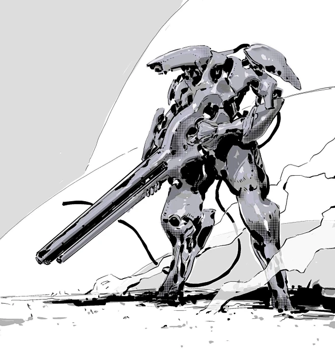 mech, shinku kim : mech by shinku kim on ArtStation.-花瓣网