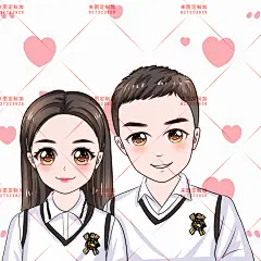 灵动风头像 手绘头像 情侣头像 女生头像 男生头像 Q版头像 可爱个性手绘 卡通头像 动漫少女 二次元头像 简笔画 超仙头像 可爱头像