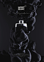 Mont Blanc Parfum Packshot - Water and Ink on Behance