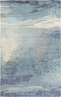 FCT-8000 Rug by Surya in slate, sky blue and slate, sky blue. Made from 100% polyester in a unique style. Main Image