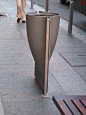 Elegant disposal unit by Fontana • Santa • Cole 2002 Mobiliari. Visit the slowottawa.ca boards:  http://www.pinterest.com/slowottawa/