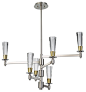 Murray Feiss Celebration Modern / Contemporary Chandelier X-BN/NB6/4182F contemporary-chandeliers