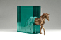 New Sculptures from Layered Glass by Ben Young