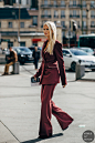 Paris SS 2019 Street Style: Kate Davidson Hudson : Kate Davidson Hudson between the fashion shows.