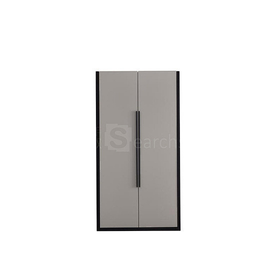 二门衣柜 白蜡木+实木板贴皮 W1100...