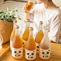 女士低度甜酒桂花酒桂花酿微醺桃花酿晚安酒少女醉玫瑰果酒糯米酒