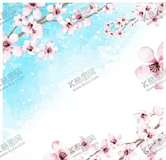 樱花 【酷图网】樱花,樱花壁纸,樱花树,植物花卉,AI设计素材,AI矢量图