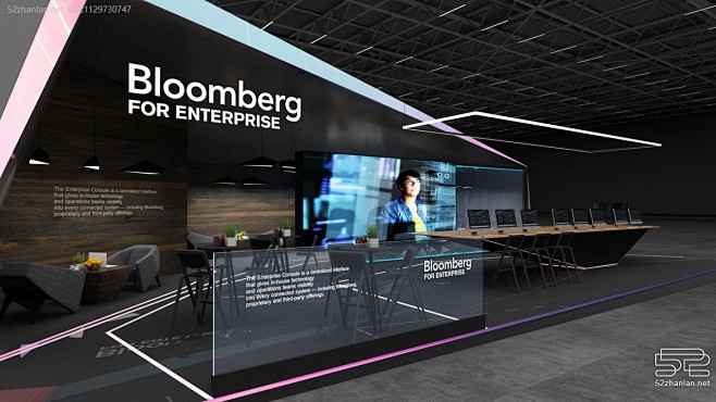 【Bloomberg】 展台设计分享 –...