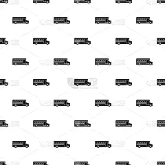 校车,式样,巴士,几何形状,图像,壁纸,矢量,重复,运输,运送