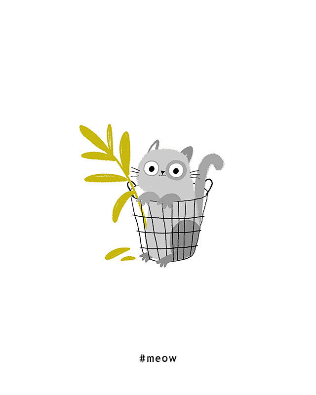meow的插画