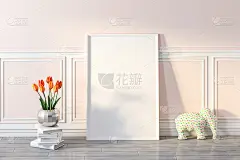 儿童玩具与海报框架模型