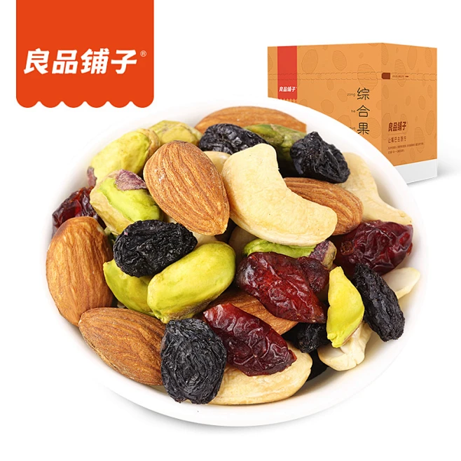良品铺子综合果仁 每日坚果零食组合混合天天干果果仁25gx7袋装-tmall.com天猫图片_想要图片素材-花瓣网