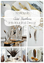 10 Ways To Add Feathers Into Your Fall Decor via @tarynatddd