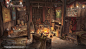 Farmhouse Interior, Gustine Salomon : Farmhouse Interior by Gustine Salomon on ArtStation.
