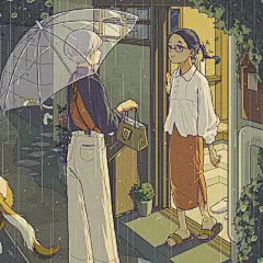 平凡治愈的生活场景插画
アキオカ ​​​​