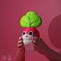 Timmy Radish Original Edition by Kelvin Wang of BCL TOY : Here we go! as promised a full non rendered turnaround and the full release details of Kelvin Wang of BCL TOY "Timmy Radish" Original edition. Like we said last week, When humans use too 