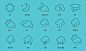 Weather icons