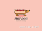 香肠面包！20款热狗元素Logo设计UI设计作品LOGO组合Logo首页素材资源模板下载