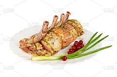 半成品野猪肉-面包，隔离