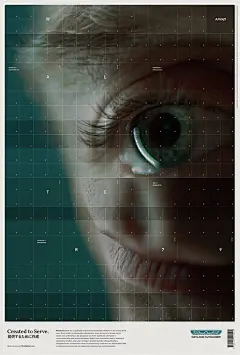 #MichaelFassbender# 《异形：契约》新版海报释出！眼睛太美了 ​​​​