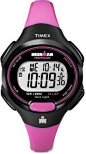 Timex Ironman 10-Lap Watch - Women's ---> there is something about the black and pink that's fascinating, kind of sporty, feminine, pretty and strong at the same time. That watch would suit me! :):