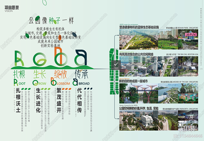 现代共生绿脊神态科技城中央公园概念竞赛方...