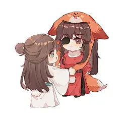 #天官赐福# 这也太可爱了吧！#漫画# 软软的耳朵好像rua

lof:枣 ​​​​