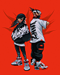 ILLUSTRATION  Character design  digital illustration concept art sketch artwork design Procreate Drawing  Graffiti