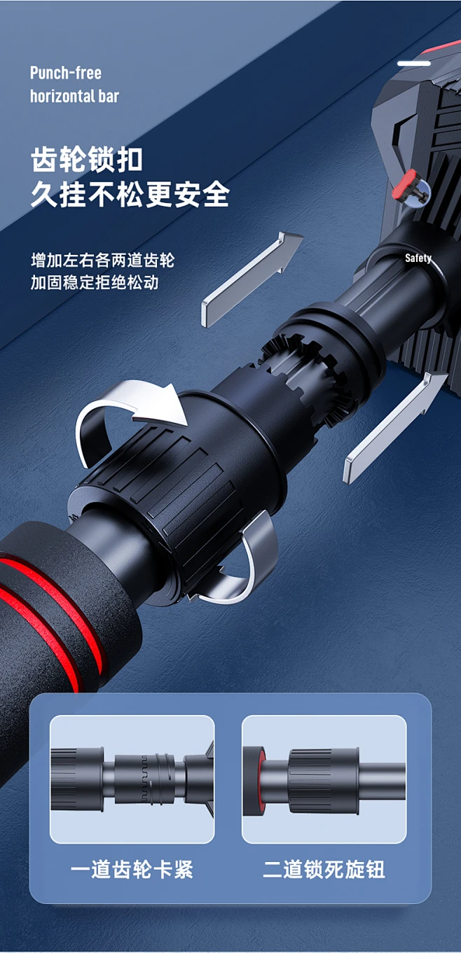 单杠家用室内引体向上器墙体门框免打孔家庭儿童吊杠门上健身器材-tmall.com天猫-花瓣网