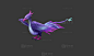 紫色神鸟 展翅大鹏 - 综合模型 蛮蜗网