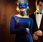 穿礼服的时尚夫妻高清摄影图片 - 素材中国16素材网