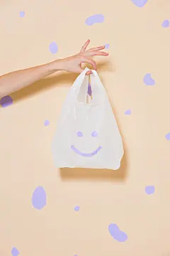 可爱清新笑脸手提袋壁纸高清素材 可爱 壁纸 手提袋 清新 笑脸 背景 设计图片 免费下载